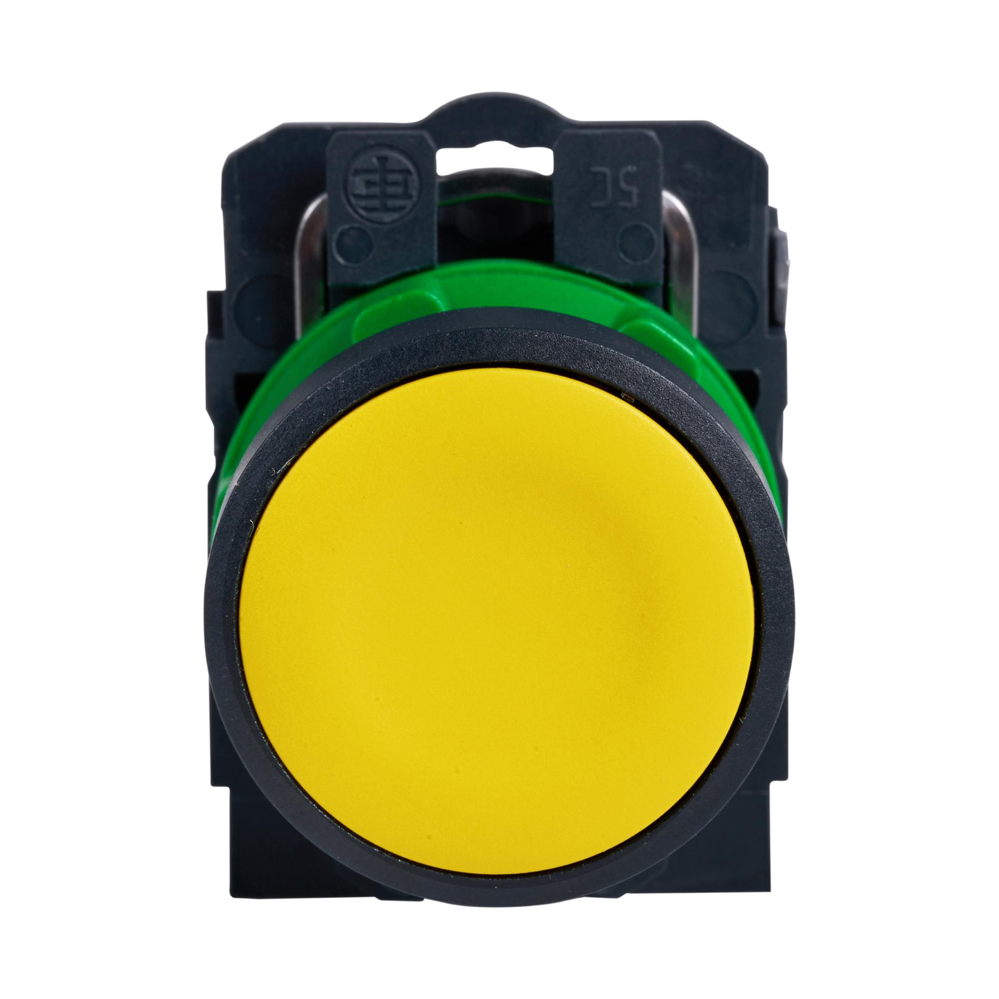 front view of button